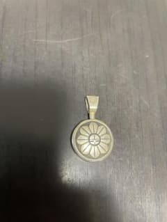 ホピ シェリルワッズワース リバーシブル ペンダント ネックレス サン