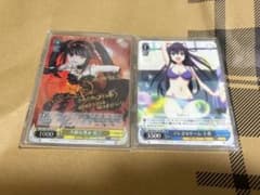 ヴァイスシュヴァルツ 不適な笑み 狂三 サインカード - メルカリ