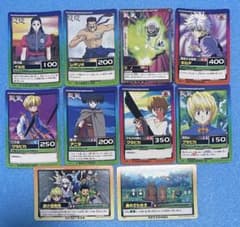 HUNTER×HUNTER カードダス ハイパーバトル 10枚 まとめ売り - メルカリ