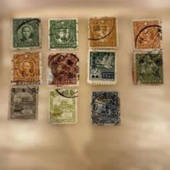 旧中国切手 満州国切手 使用済（11種） - メルカリ