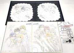 ◎岩鳶＆鮫柄学園 複製原画色紙アルバム Free!ES 七瀬遙 松岡凛 山崎宗