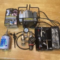 Mr.リニアコンプレッサーL5 ＋ ガンダムマーカー エアブラシセット