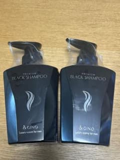& GINO プレミアムブラックシャンプー 2本セット - メルカリ