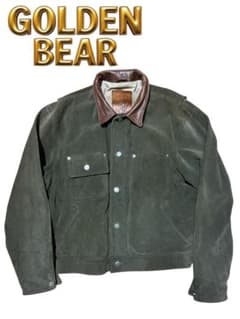 d*3様 GOLDEN BEAR ゴールデンベア 90s スエード トラッカー - メルカリ
