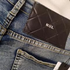 新品未使用 男女兼用M.U.Lダメージデニムパンツ 日本製 armeifa - メルカリ