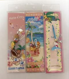 ハローキティ グアム サイパン 限定 ストラップ 根付 - メルカリ