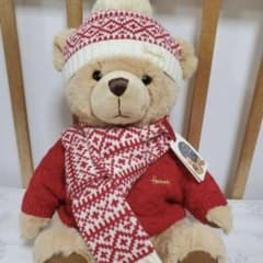 ハロッズ テディベア 2025年 クリスマスベア くまさん ぬいぐるみ