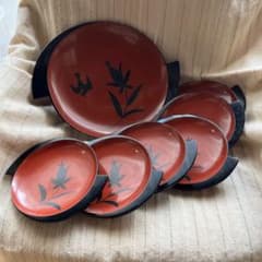 漆器 菓子器・喰籠 セット - メルカリ