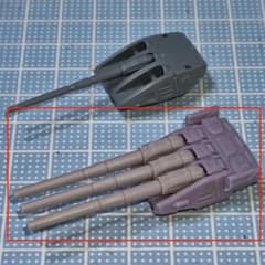 1/1000 アンドロメダ改造パーツ 3連装強化型砲塔 - メルカリ