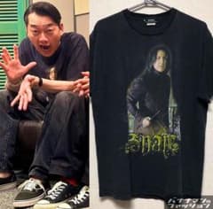 偽物注意】ハリー・ポッター Tシャツ 黒 スネイプ 映画 - メルカリ