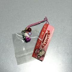 激レア キティ ストラップ 根付け BIG ECHO ビックエコー - メルカリ