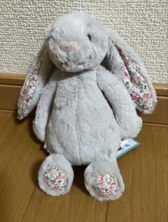 JELLYCAT small Blossom silver Bunny うさぎ - メルカリ