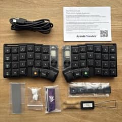 Cornix LP ブラック JezailFunder 分割キーボード - メルカリ