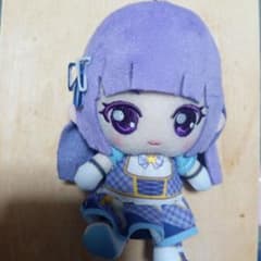 アイカツ 氷上スミレ おすわりボールチェーンマスコット ぬいぐるみ