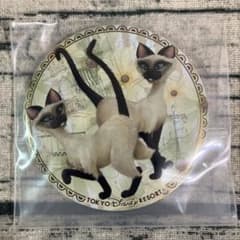 レトロ ディズニー わんわん物語 サイとアム サイ&アム キャット 缶