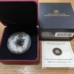 カナダ 2009年 8ドル メープルウィズダム シルバーコイン - メルカリ