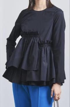 ♡ユナイテッドアローズ ティアードギャザーロングスリーブブラウス