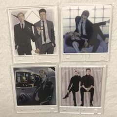 囀る鳥は羽ばたかない ヨネダコウ くじ アクリルコースター 4点 新品未