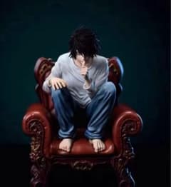 デスノート エル・ローライト L ガレージキット ガレキ スタチュー③