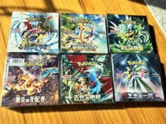 ポケモンカード 【新品未開封シュリンク付き】6BOX - メルカリ