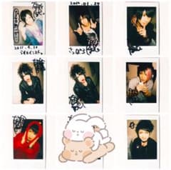 V系☆R指定【七星】サイン＆落書き☆チェキ☆8点セット - メルカリ