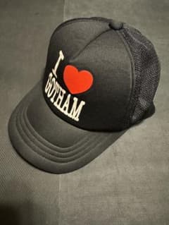 NUMBER NINE I LOVE GOTHAMメッシュ キャップ - メルカリ