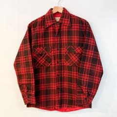 Sears Roebuck 90sフランネルストライプシャツ | Beli pada Mercari