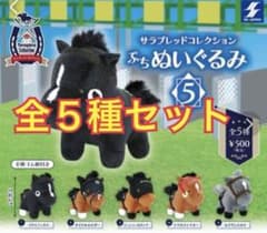 サラブレッドコレクション ぷちぬいぐるみ5 全5種 - メルカリ