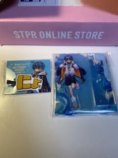 ちぐさくんBIRTHDAYGOODS にょ！ラバーヘアクリップ&アクスタ セット