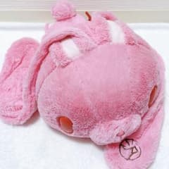 チャックスGP XL 寝 汎用うさぎ ピンク ぬいぐるみ - メルカリ