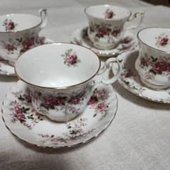 ロイヤルアルバート ラベンダーローズ ティーカップセット（4個
