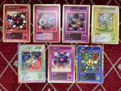 村上隆 108フラワーズ リバイズド バッター SR R C 7枚セット 日本語