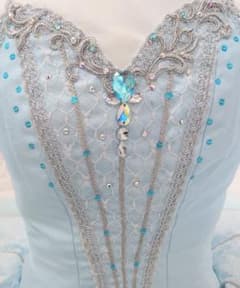 フロリナ、シルヴィア】 チャコット・バレエ衣裳 袖飾り付き・美品 6