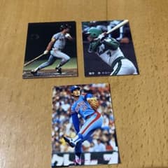 昭和レトロ☆旧カルビー☆プロ野球☆ カード 星野仙一 ホワイト 藤原満