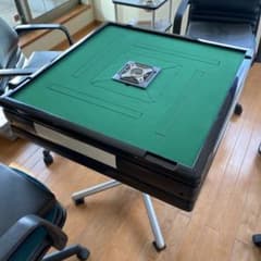 全自動麻雀卓 アモスJOY ブラック 天板付 美品 フルセットの場合引取り