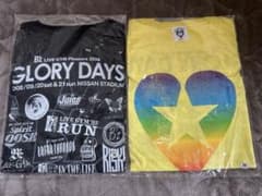 B'z GLORY DAYS ツアーTシャツ2点セット - メルカリ