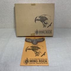 WING ROCK ウイングロック/ 18K 頭金 イーグル Lサイズ ルビー目
