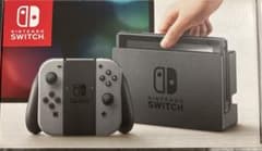 Nintendo Switch 本体 グレー 付属品・箱付き - メルカリ