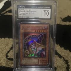 CGC10 遊戯王 ブラックマジシャンガール プレミアムパック4 ウルトラ