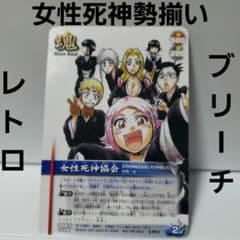やちる 松本 女性死神協会 カード レトロ レア ブリーチ 昔 懐 アニメ