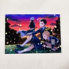 1【刀剣乱舞】鳴狐＆厚藤四郎＆包丁藤四郎 六周年記念祝画クリアポスト