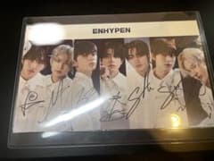 enhypen 全員サイン会 結 直筆サイン ミーグリ - メルカリ