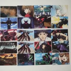 20枚】エヴァンゲリオン チップス カード Calbee ポテトチップス