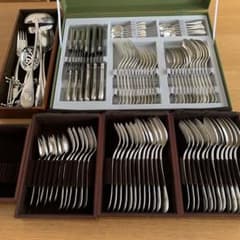 クリストフル フィデリオ カトラリーセット 96点 - メルカリ