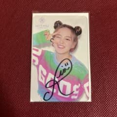 NiziU リオ 直筆サイン クリア トレカ - メルカリ