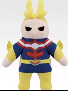 ヒロアカ 一番くじ 紡がれる想い E賞 オールマイトサウンドぬいぐるみ