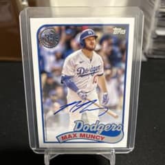 マックスマンシー ドジャース 直筆サインカード 東京シリーズ - メルカリ