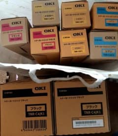 OKI☆5本＋4本☆トナーカートリッジ 4色☆TNR-C4J - メルカリ
