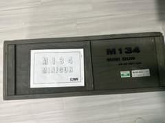 CAW M134 ミニガン 木箱付き 現状品 希少 再販なし - メルカリ