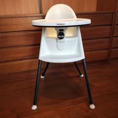 希少 極美品 廃盤品 BABYBJÖRN ベビービョルン ハイチェア ホワイト